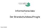 thumbnail of medium Informationsvideo: Der Brandschutzbeauftragte