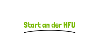 thumbnail of medium Start an der HFU
